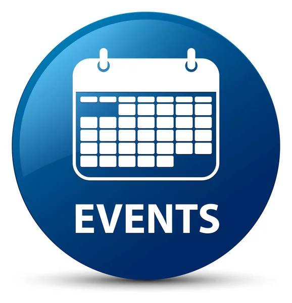 Events (calendar icon) blue round button
