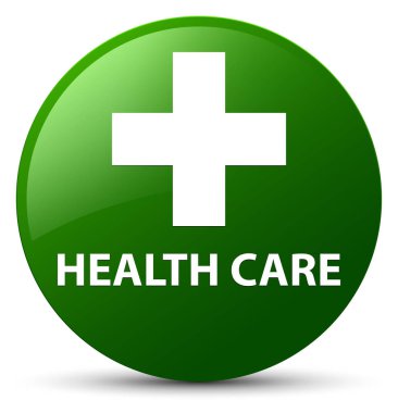 Sağlık Hizmetleri (artı işareti) yeşil yuvarlak düğmesi