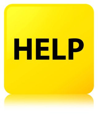 Sarı kare düğme yardım