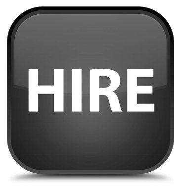 Kiralık özel siyah kare düğme