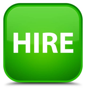 Kiralık özel yeşil kare düğme