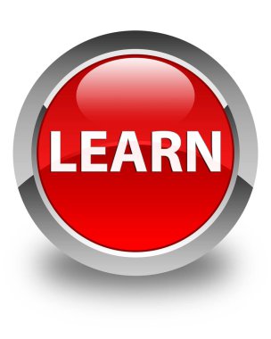 Parlak düğme kırmızı öğrenin