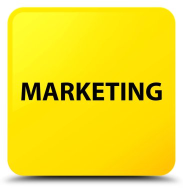 Sarı kare düğme pazarlama