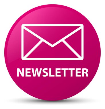 Bülten pembe yuvarlak düğmesi