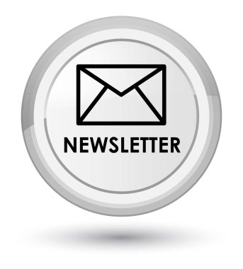 Bülten baş beyaz yuvarlak düğmesi