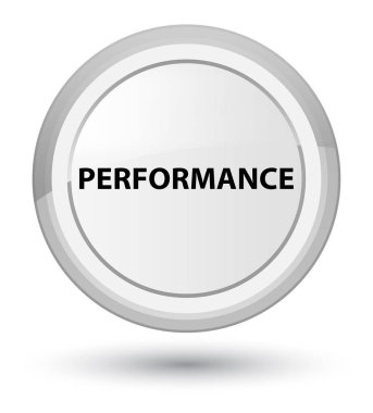 Performans baş beyaz yuvarlak düğmesi