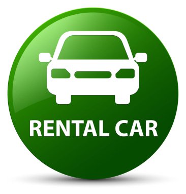 Kiralık Araba yeşil yuvarlak düğmesi