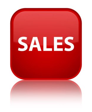 Satış özel kırmızı kare düğme