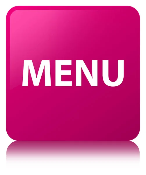 Розовая кнопка меню — стоковое фото