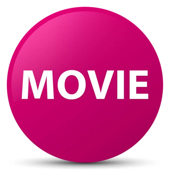 Filmen rosa runda knappen — Stockfoto