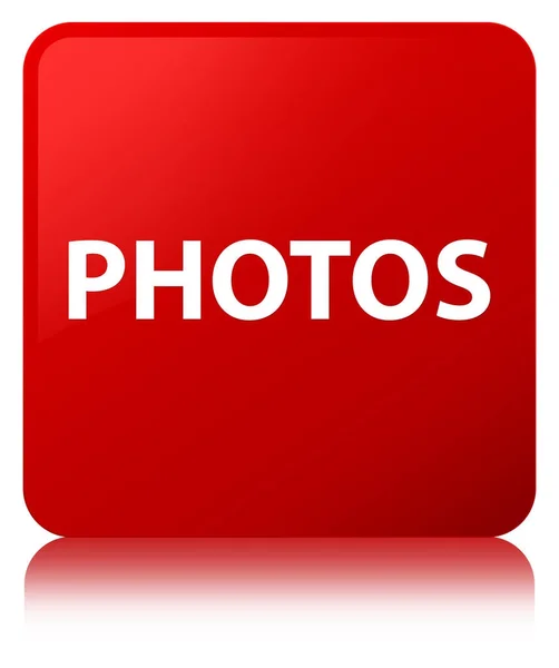 Przycisk czerwony kwadrat Zdjęcia — Zdjęcie stockowe