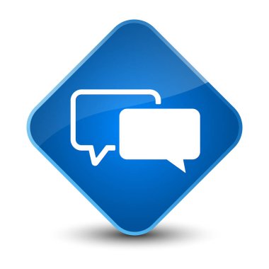 Referansları kutsal kişilerin resmi zarif mavi elmas düğme