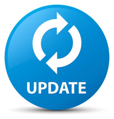 Camgöbeği mavi yuvarlak düğmesini güncelleştir