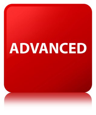 Gelişmiş kırmızı kare düğmesini