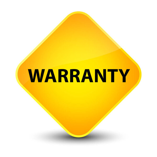 Warranty elegant yellow diamond button
