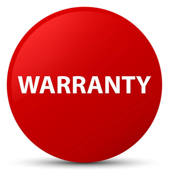 Warranty red round button