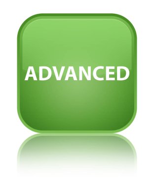 Gelişmiş özel yumuşak yeşil kare düğme