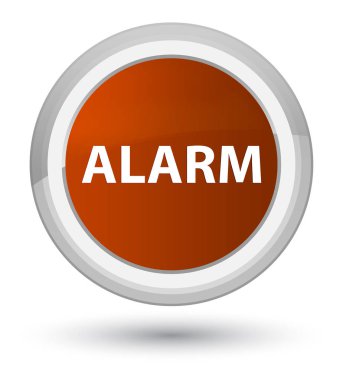 Alarm Başbakan düğmenin kahverengi