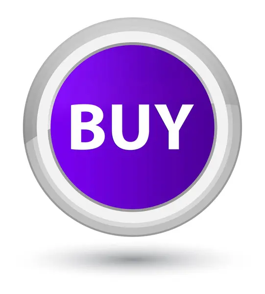 Buy prime purple round button — Stock Photo, Image