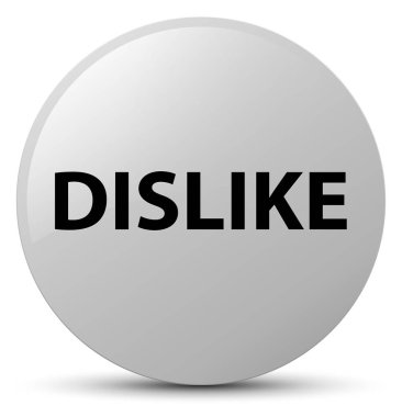 Beyaz yuvarlak düğmesini sevmemek