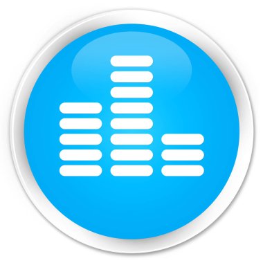 Ekolayzer simge sigorta primi camgöbeği mavi yuvarlak düğmesi