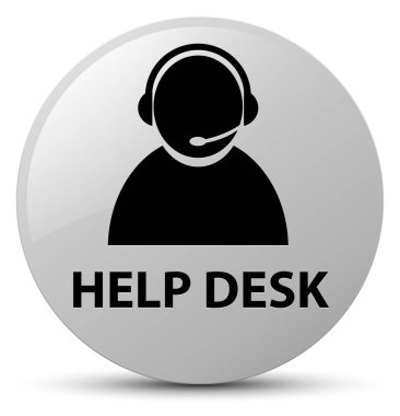 Yardım etmek okul sırası (müşteri bakım simgesi) düğmesini beyaz