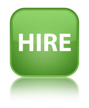 Kiralık özel yumuşak yeşil kare düğme