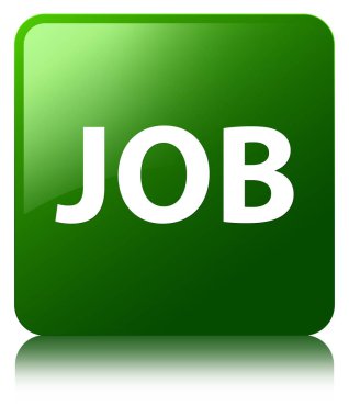 İş yeşil kare düğme