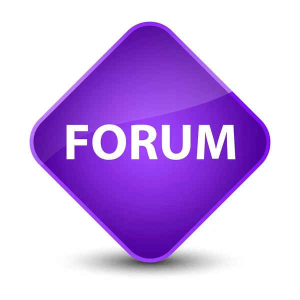 Forum elegante pulsante diamante viola — Foto Stock