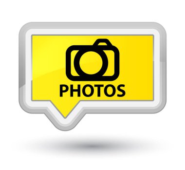 Fotoğraflar (kamera simgesi) baş sarı banner buton