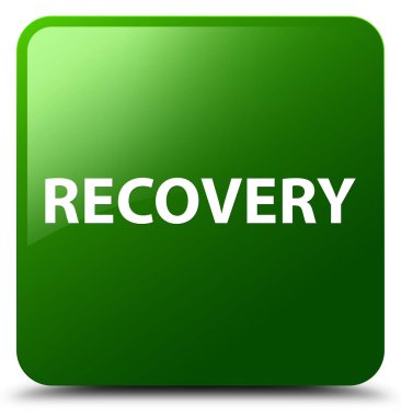 Kurtarma yeşil kare düğme