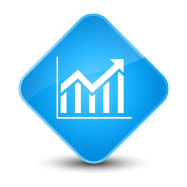 İstatistik kutsal kişilerin resmi zarif camgöbeği mavi elmas düğme
