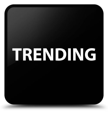 Gidişli siyah kare düğme