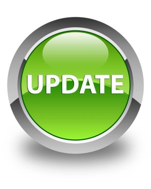 Parlak düğme yeşil güncelleştirmek