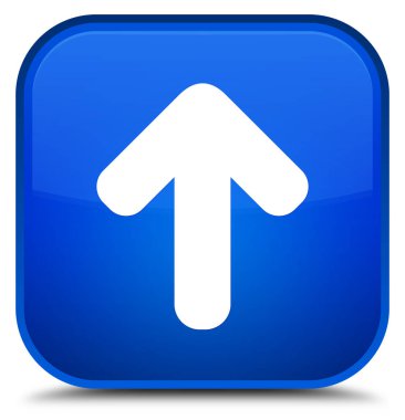 Ok simgesini özel mavi kare düğmesini upload