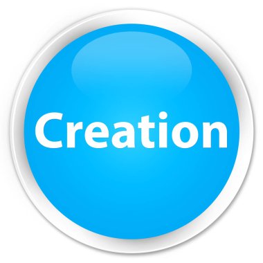 Oluşturma sigorta primi camgöbeği mavi yuvarlak düğmesi