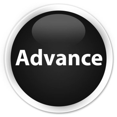 Avans sigorta primi siyah yuvarlak düğmesi