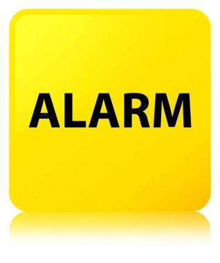 Alarm sarı kare düğmesi