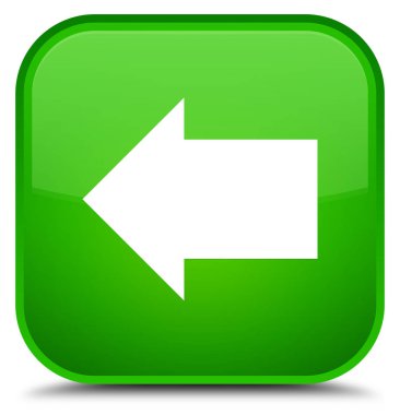 Geri ok simgesini özel yeşil kare düğmesi