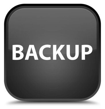 Yedek özel siyah kare düğmesini