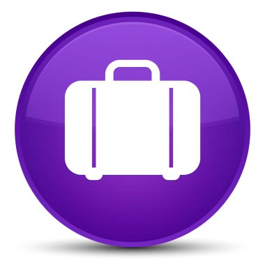 Çanta kutsal kişilerin resmi özel mor yuvarlak düğme