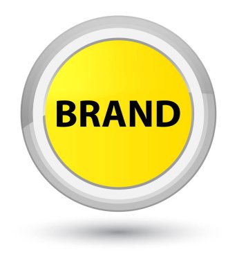 Marka Başbakan sarı yuvarlak düğmesi