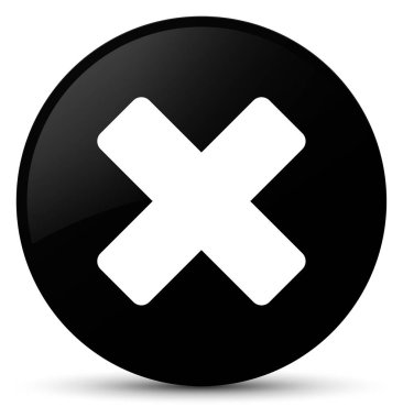 Simge düğmesini siyah iptal