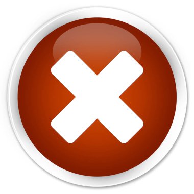 Simge sigorta primi düğmesini kahverengi iptal