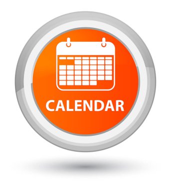 Takvim Başbakan turuncu yuvarlak düğmesi