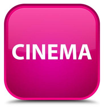 Sinema özel pembe kare düğme