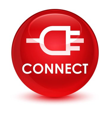 Cam gibi kırmızı yuvarlak düğmeye bağlanmak