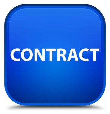 Sözleşme özel mavi kare düğme