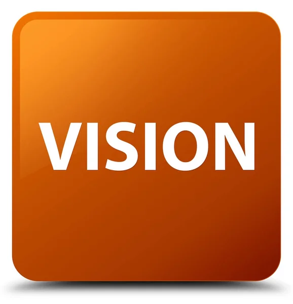 Vision bouton carré brun — Photo