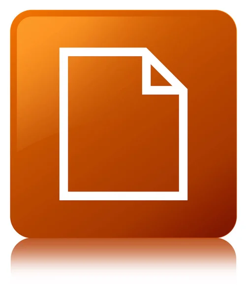 Blank page icon brown square button